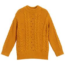Check spelling or type a new query. Mayoral Teen Yellow Knitted Sweater Childrensalon Outlet