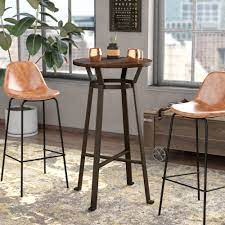 At 36 high, it is a perfect fit for any of the montana woodworks counter height stools, sold separately. Williston Forge Overstreet Bar Height Dining Table Reviews Wayfair Ca