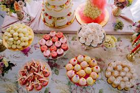 Modern Marie Styled Shoot Dessert Table Let Them Eat Cake Marie Antoinette