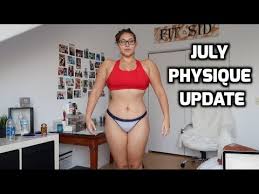 Chest, biceps, and abdominal muscle workout. July Body Update Physique Update For Figure Competitor Weight Loss Journey Youtube