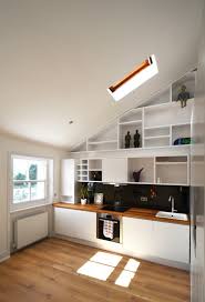 Aluminum attic ladder with 375 lb. Beautiful Loft Apartment Design With Creative Storage Ideas Roohome