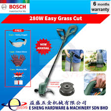 Bosch electric grass trimmer 06008c1h70. Bosch 280w Easy Grass Cut 23 Home And Garden Corded Electric Grass Trimmer Cutting Diameter 23 Cm 06008c1h70 Shopee Malaysia