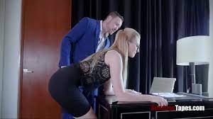 BDSM sex with teen blonde employee - XNXX.COM