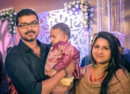 It is being said that ilayathalapathy vijay will play three roles in mersal. Actor Vijay Family Photos With Wife Sangeetha And Their Childrens Photos