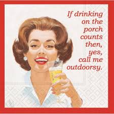 Design Design Call Me Outdoorsy Cocktail Paper Napkins, 20 ct