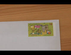 Die adresse schreiben sie zwar unten rechts auf. Video Wo Kommt Die Briefmarke Hin