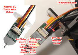1982 to 2001 wiring harness color code chrysler. Bl Touch Wiring Harness Colors Antclabs Vs Bigtreetech Btt Th3d Studio Llc