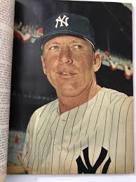 Mickey Mantle 1966 Sport Magazine New York Yankees NO LABEL