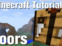 Repeat on the other side. Minecraft Tutorial How To Make A Door In Minecraft Howcast