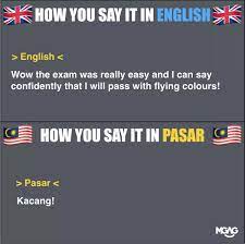 click the audio icon to hear the pronunciation of english words. Mgag On Twitter How To Speak Bahasa Pasar Part 2