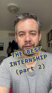 My college internship,