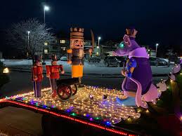 Christmas Electric Light Parade Floats Hot Wire Foam Factory Parade Float Foam Factory Christmas Parade Floats
