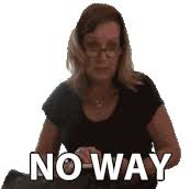 Find the newest no no no meme gif meme. No Way Gifs Tenor