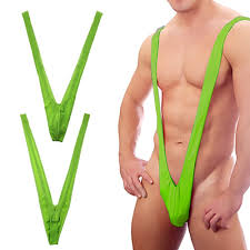 Die meisten würden sich so was wohl nicht trauen. Kleidung Accessoires Borat Mankini Badeanzug C String Tanga Badehose Bikini Fur Manner Navkolo Tur
