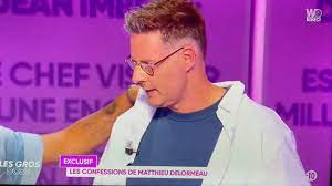 Ne m'associez pas à Palmade ou Dechavanne » : Matthieu Delormeau réapparaît après ses ennuis avec la justice (vidéo) - Soirmag