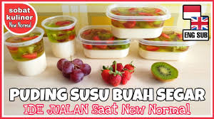 Bagi pecinta coklat pasti tidak bisa menahan kelezatan puding yang satu ini. Cara Membuat Puding Susu Buah Segar Resep Puding Buah Sederhana Ide Jualan Saat New Normal Youtube