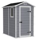 Manor Outdoor Storage Shed, 6-ft x 8-ft Keter