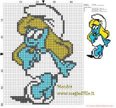 Making your own cross stitch pattern is easier than you might think. Smurfette Cross Stitch Pattern Free Cross Stitch Patterns Simple Unique Alphabets Baby