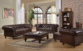 Stain resistant fabric sofa brown leather swivel chair. Acme 51315 Shantoria Dark Brown Bonded Leather Deep Tufted Sofa Set 3pcs Classic Acme Shantoria 51315 Set 3