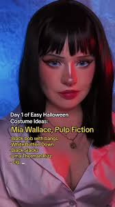 Mia Wallace Costume Caption