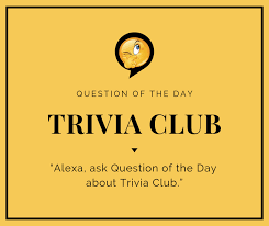 We are sure you've played trivia before. Question Of The Day On Twitter Love Trivia Want More Questions Subscribe To Our Trivia Club And Each Day You Ll Receive 3 Challenge Questions Access To Leaderboards Unlimited Access To Our