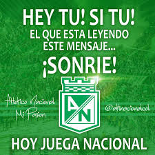 Los resultados de hoy de los principales sorteos de la loteria nacional dominicana: Atletico Nacional Mi Pasion Na Twitteru Hoy No Es Un Dia Cualquiera Hoy Juega Nacional Vamosporlaremontada