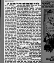 Mamou school honor roll 2nd six weeks