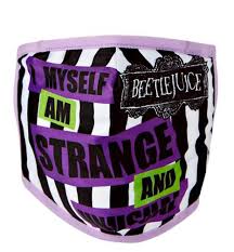 gets up from his lounge chair y'know, you look like somebody i can relate to. Beetlejuice Face Mask Spirithalloween Com Beetlejuice Face Mask Beetlejuice Mask