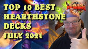 Best deck lists to climb standard ladder (by rank) for august 2021. Top 10 Best Hearthstone Decks To Climb To Legend In July 2021 Youtube
