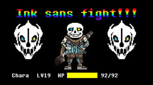 Hd wallpapers and background images. Undertale Ink Sans Fight Phase 1 2 Fight Ver 0 39 Youtube