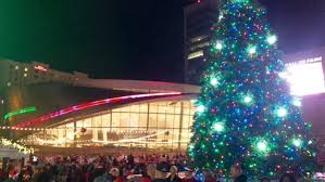 The new nascar hall of fame has 1,000 artifacts, vintage race cars, and exhibits of influential drivers, engine builders, technologies, and race shops. At Nascar Hall S First Tree Lighting Keelan Harvick Reveals Christmas Wish Nascar Talk Nbc Sports