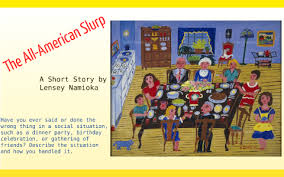 Mona gardner what was the mood of the story? The All American Slurp By Jennifer Rogers