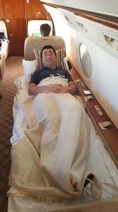 Luxury bathroom in a private jet. Review Jetsmarter Private Jet Gulfstream London To Dubai Samchui Com
