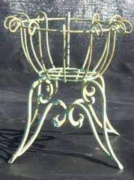 18 Wrought Iron Round Heavy Plant Stand Pot Holder Metal Plant Hangers Iron Planters Wrought Iron Decor