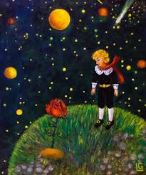 The simple tale tells the story of a child, the little prince, who travels the universe gaining wisdom. Le Petit Prince Painting By Gasparian Artmajeur