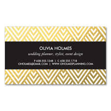 Chevron and texaco gift cards. Gold Chevron Pattern Business Card Ladyprints