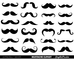 Mustache Clipart Digital Mustache Clip Art Hipster Clipart Vector Mustache Silhouette Gentleman Clip Clip Art Silhouette Clip Art Art