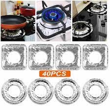 Maybe you would like to learn more about one of these? Buy 40 Aluminum Foil Gas Stove Top Protector Burner Liner Pad Cover Kitchen Cleaning At Affordable Prices Free Shipping Real Reviews With Photos Joom