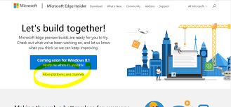 Click the download button to begin the download. Guide How To Install Microsoft Edge Insider On Windows 8 1 And 7 Microsoft Tech Community