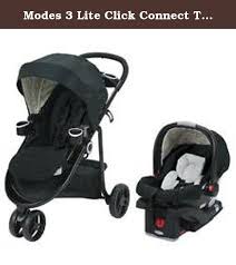 Modes 3 Lite Click Connect Travel System With Snugride 35 Car Seat Bloom The Graco Modes 3 Travel System Travel System Stroller Click Connect Travel System
