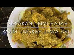 Resep rendang ayam lezat sederhana. Ayam Ungkep Jawa Asli Youtube