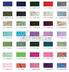 32 Matter Of Fact Yarn Colors Chart