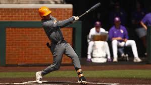 A virtual museum of sports logos, uniforms and historical items. Tennessee Vols Use Home Run Barrage To Beat Lsu 15 6 End Tigers Season