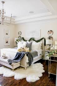 Simply Christmas Home Tour Winter Wonderland Bedroom Randi Garrett Design Fall Bedroom Christmas Decorations Bedroom Christmas Bedroom