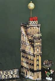 Times Tower New York Brand New Dept 56 Christmas In The City Village Cic Christmas In The City Christmas Villages Christmas Carol