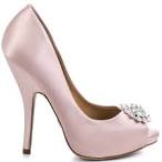 Pink Satin Pumps - ShopStyle