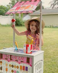 Ice Cream Stand For Kids Kids Pretend Play Toys Play Ice Cream Ice Cream Stand