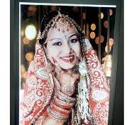 Silver Led Light Frame Aluminium 24x36 inch (Photo Size), For Decoration