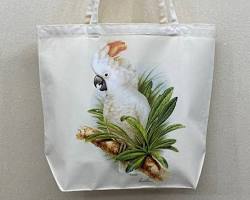 オオバタン トートバッグの画像