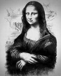 Portrait Drawing On Instagram Portre Portrait Monalisa Mona Lisa Portrait Mona Lisa Parody